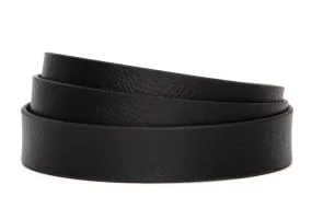 1.25" Black Anson Invincibelt in Leather Grain