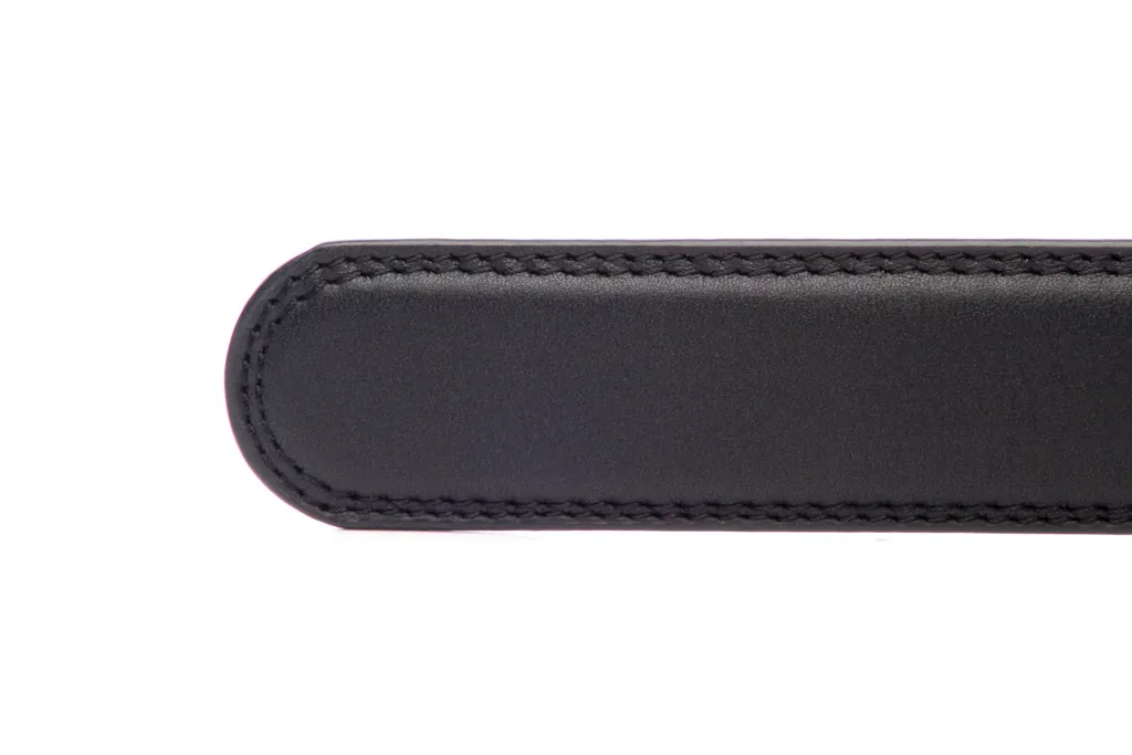 1.25" Black Microfiber Strap