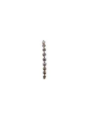 14k Yellow Gold Diamond Ear Cuff