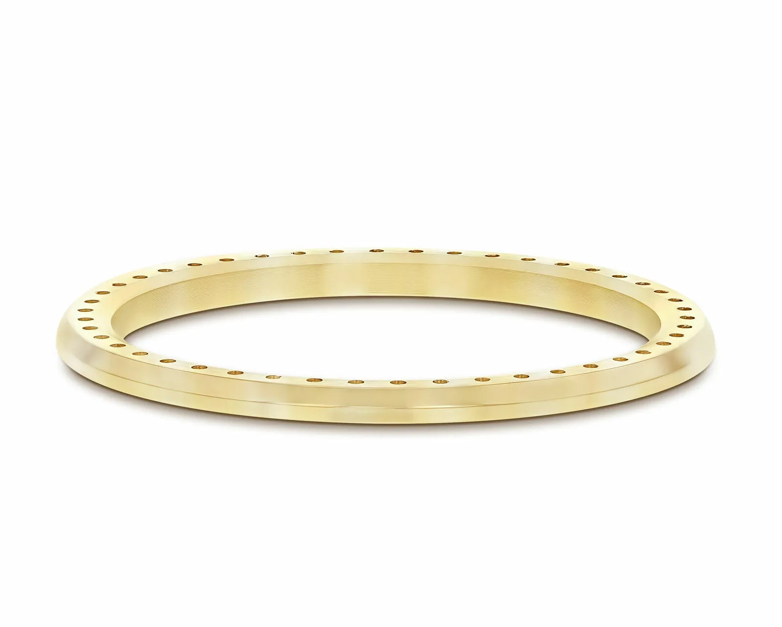 1.50CT BEAD SET DIAMOND BEZEL 18KY FOR ROLEX DATEJUST, PRESIDENT DAY DATE SUPERI