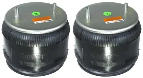 2 pack of TORQUE Trailer Air Spring Bag (Replaces Firestone 9366, Firestone W01-358-9366, W&C AS-0054, Holland 905-57-160) (2 x TR9366)