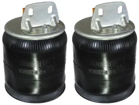 2 pack of TORQUE Trailer Air Spring Bag (Replaces Firestone 9471, Firestone W01-358-9471, SAF Holland 905-57-146, 905-57-182, Goodyear 1R12-485, 1R12-504) (2 x TR9471)