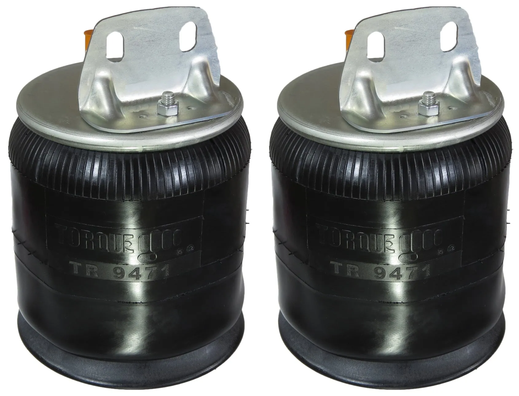 2 pack of TORQUE Trailer Air Spring Bag (Replaces Firestone 9471, Firestone W01-358-9471, SAF Holland 905-57-146, 905-57-182, Goodyear 1R12-485, 1R12-504) (2 x TR9471)