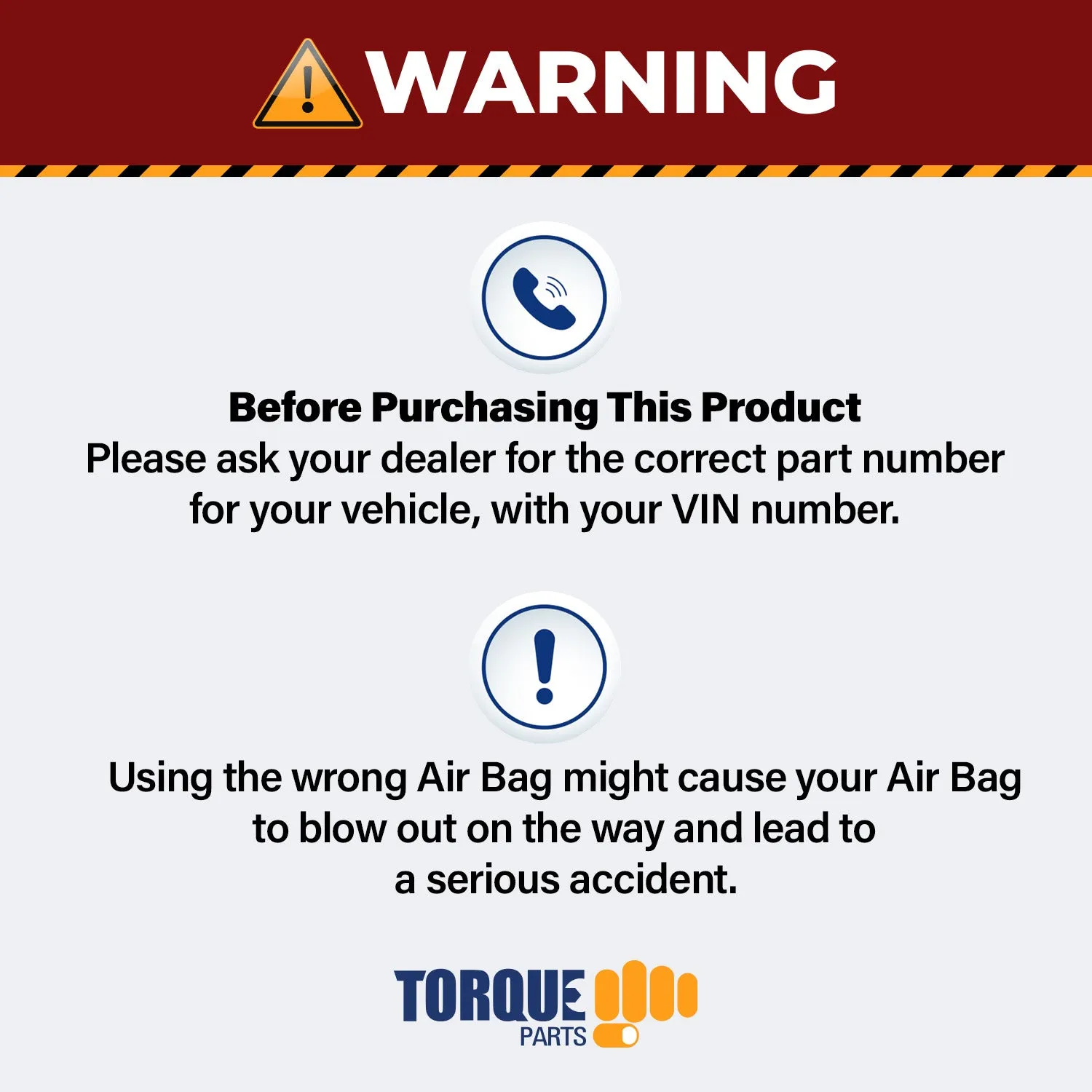 2 pack of TORQUE Trailer Air Spring Bag (Replaces Firestone 9921, Firestone W01-358-9921, W&C AS-0090, Holland 905-57-117) (2 x TR9921)