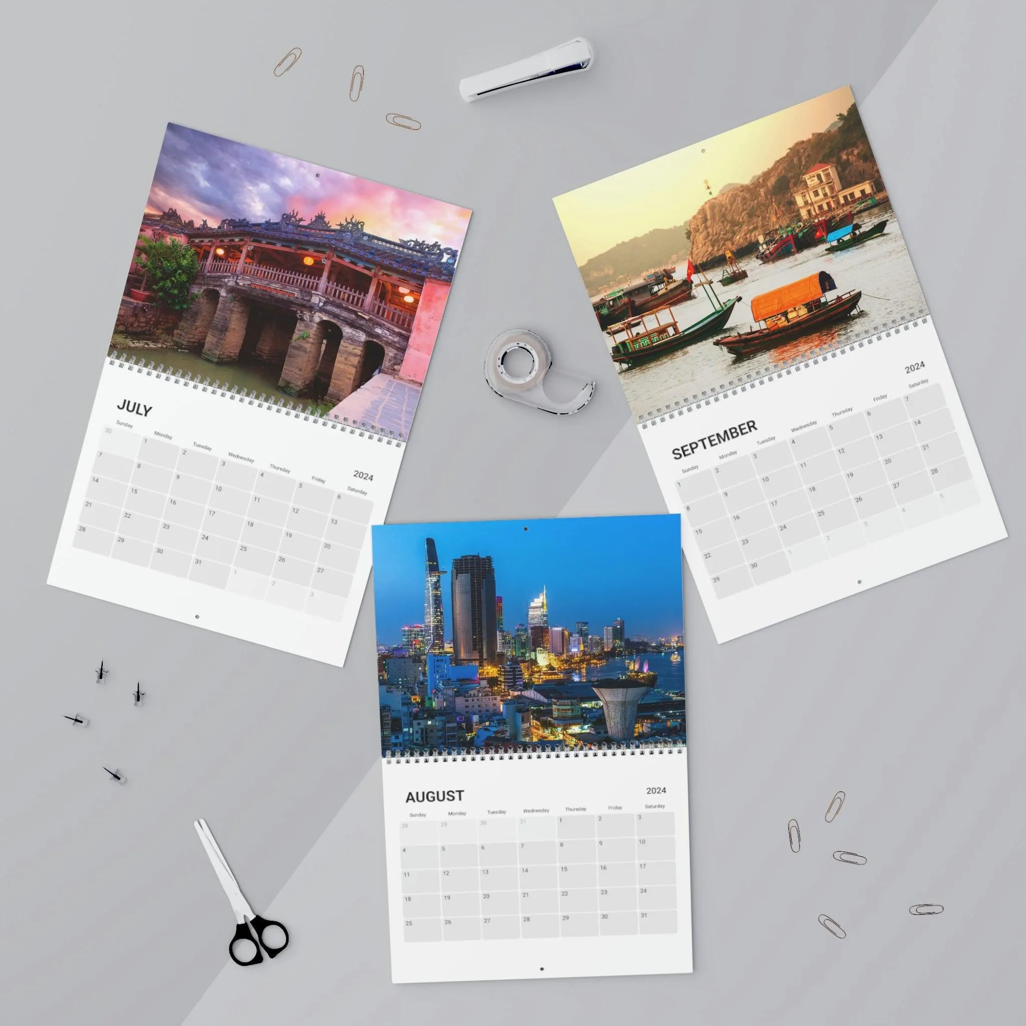 2024 Maison d'Elite Luxurious Art Wall Calendar - Special Edition