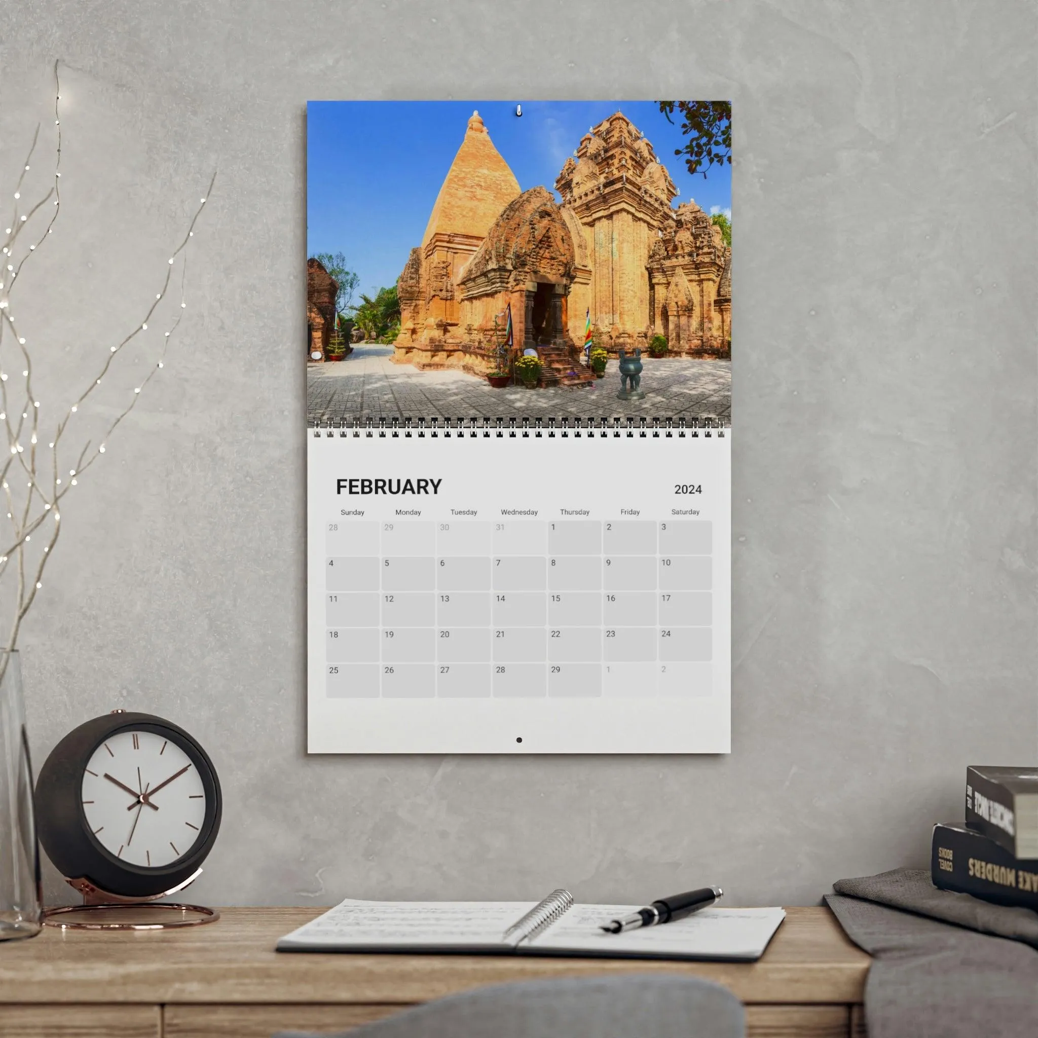2024 Maison d'Elite Luxurious Art Wall Calendar - Special Edition