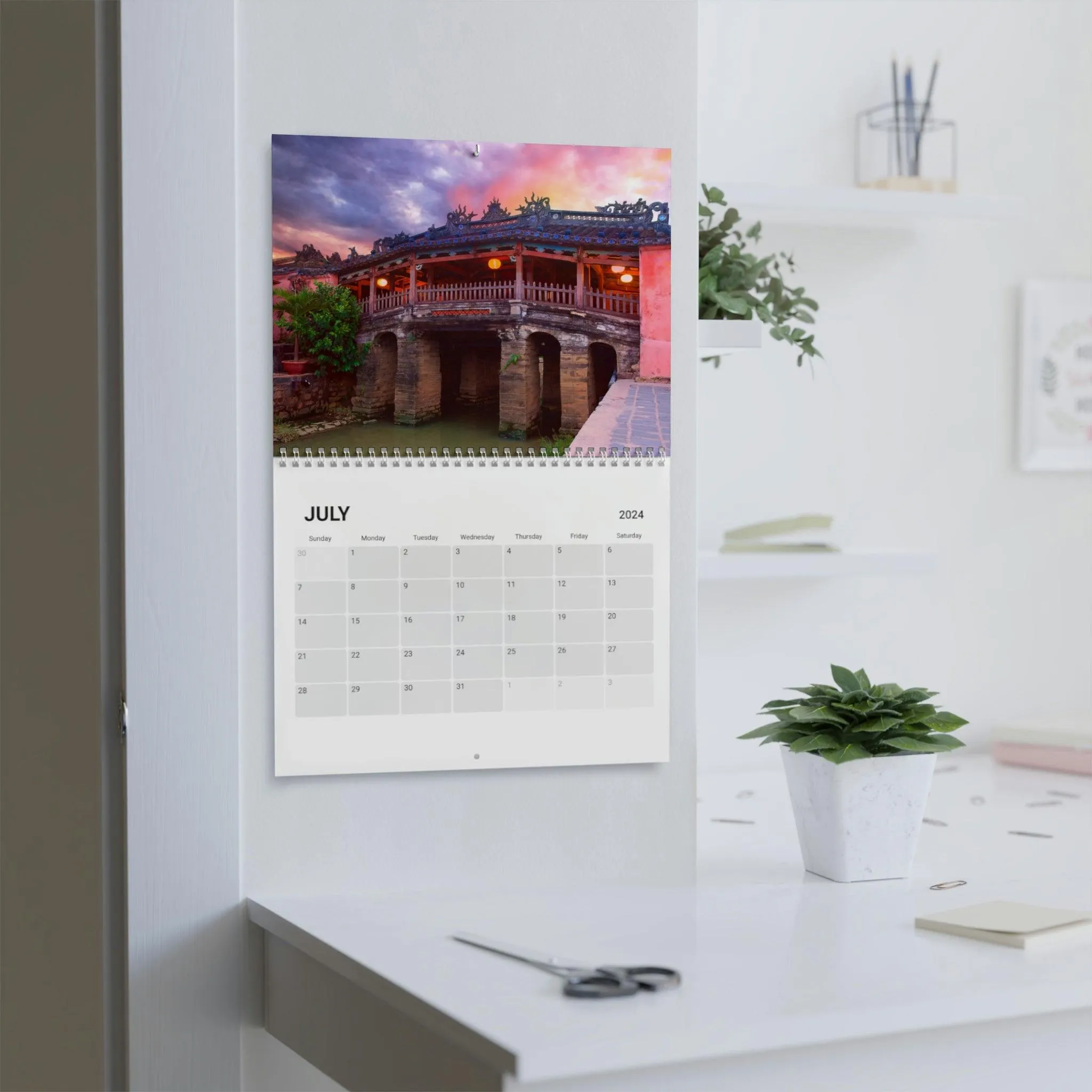 2024 Maison d'Elite Luxurious Art Wall Calendar - Special Edition