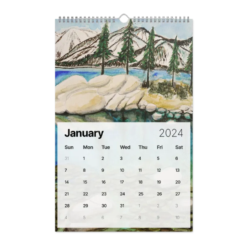 2024 Wall calendar - Tara Hunt Designs