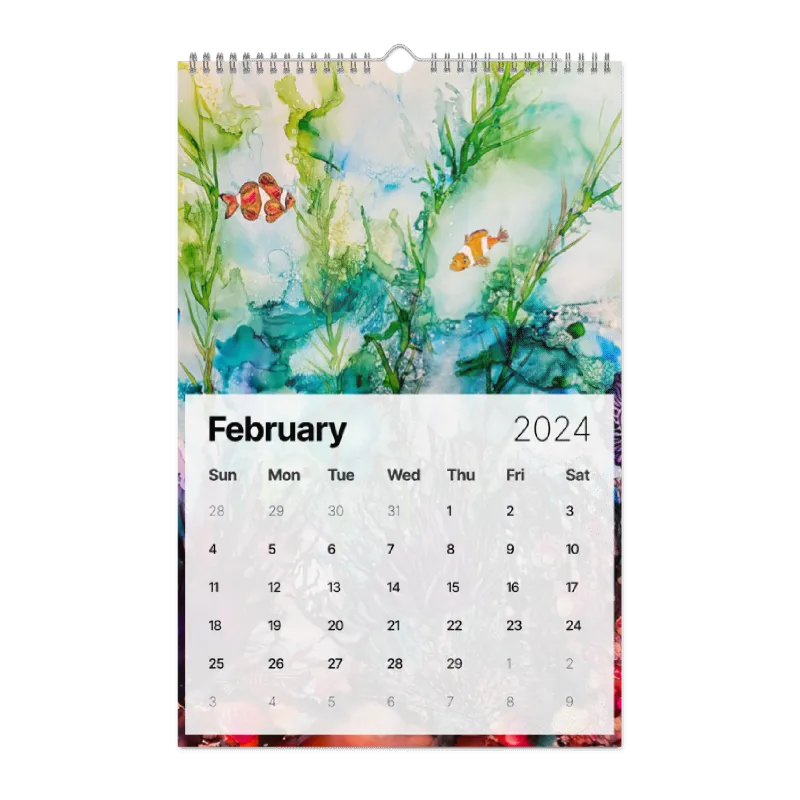 2024 Wall calendar - Tara Hunt Designs