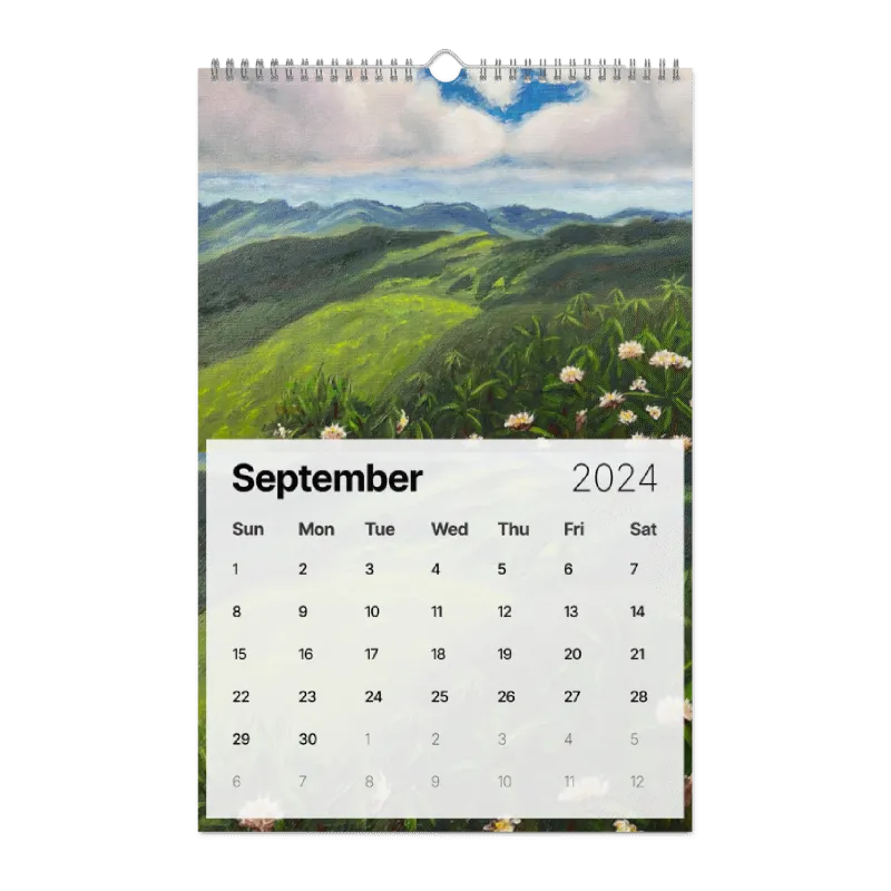 2024 Wall calendar - Tara Hunt Designs
