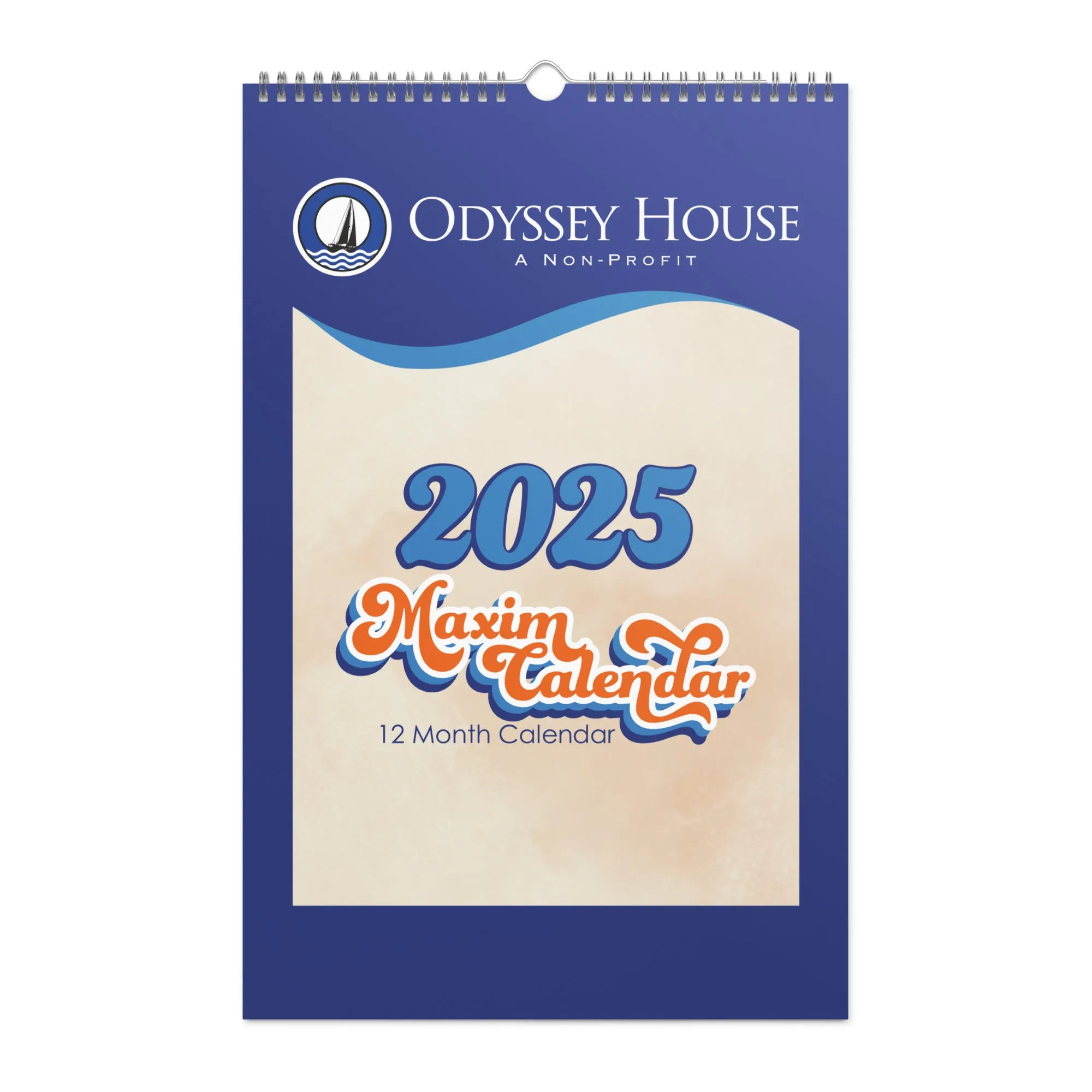 2025 Odyssey House Maxim Recovery Wall calendar (2025)