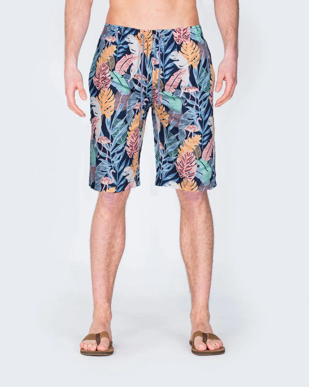 2t Tall Leaf Swim Shorts (multi)