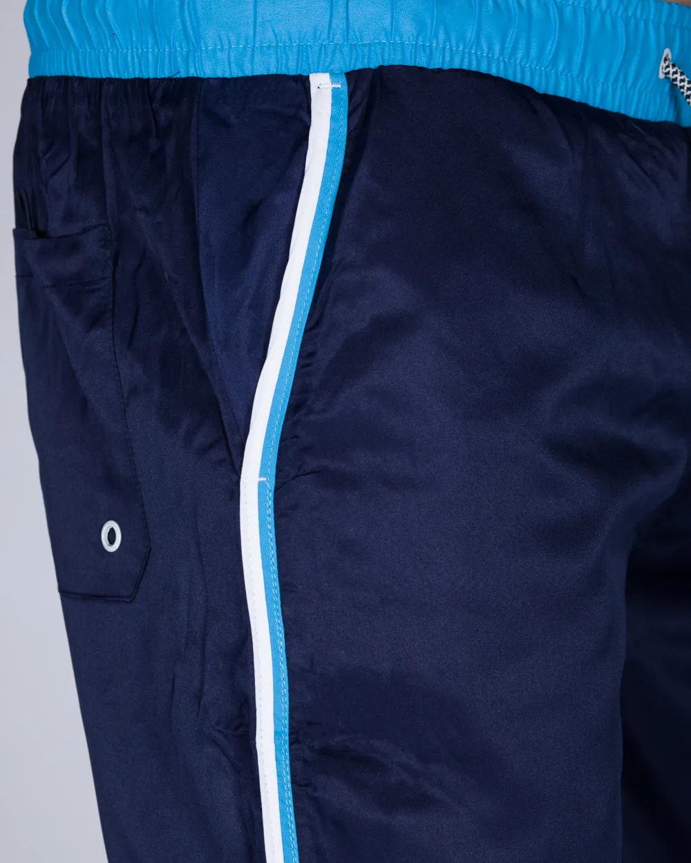 2t Tall Striped Swim Shorts (navy)