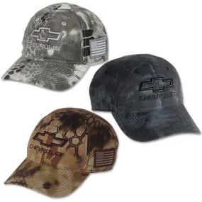 3-D Chevrolet Bowtie Tactical Camo Hat / Cap