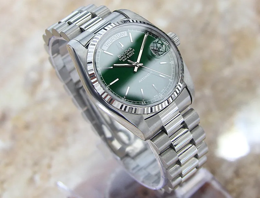 36mm Bulova Super Seville Swiss Made Men's Watch