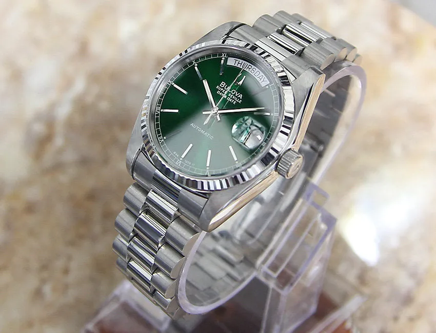 36mm Bulova Super Seville Swiss Made Men's Watch
