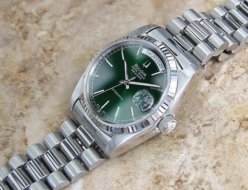 36mm Bulova Super Seville Swiss Made Men's Watch
