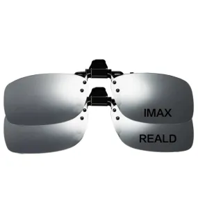 3D  Spectacles Glasses Clip-on Glasses for RealD & IMAX 3000B