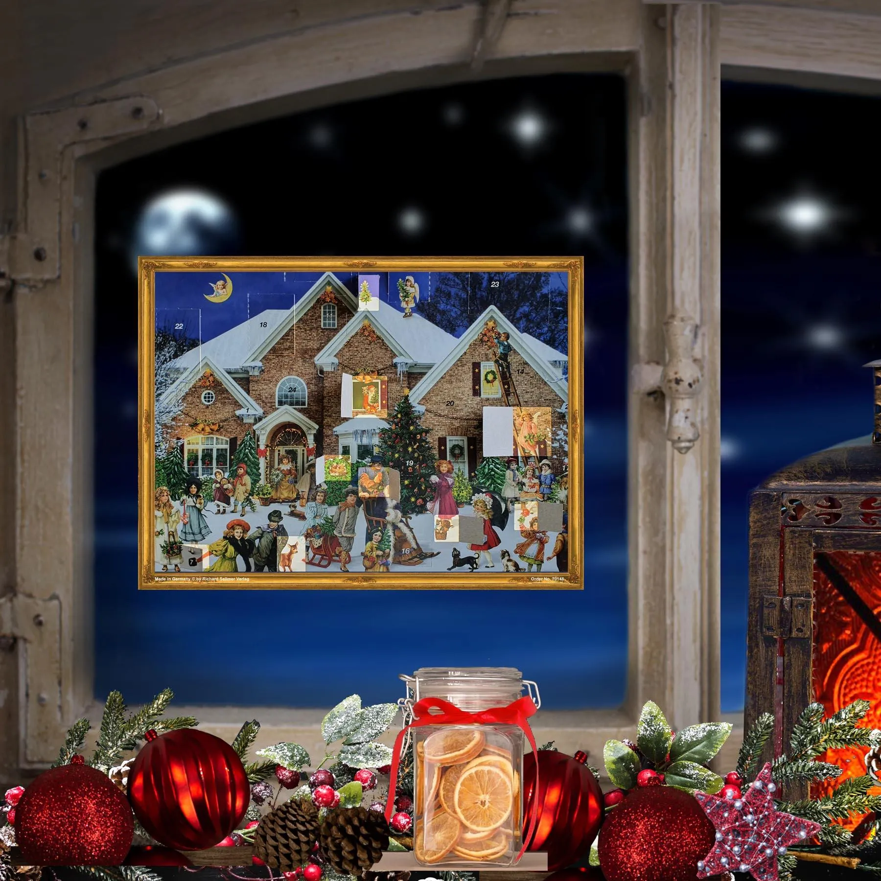 Advent calendar "Victorian house"
