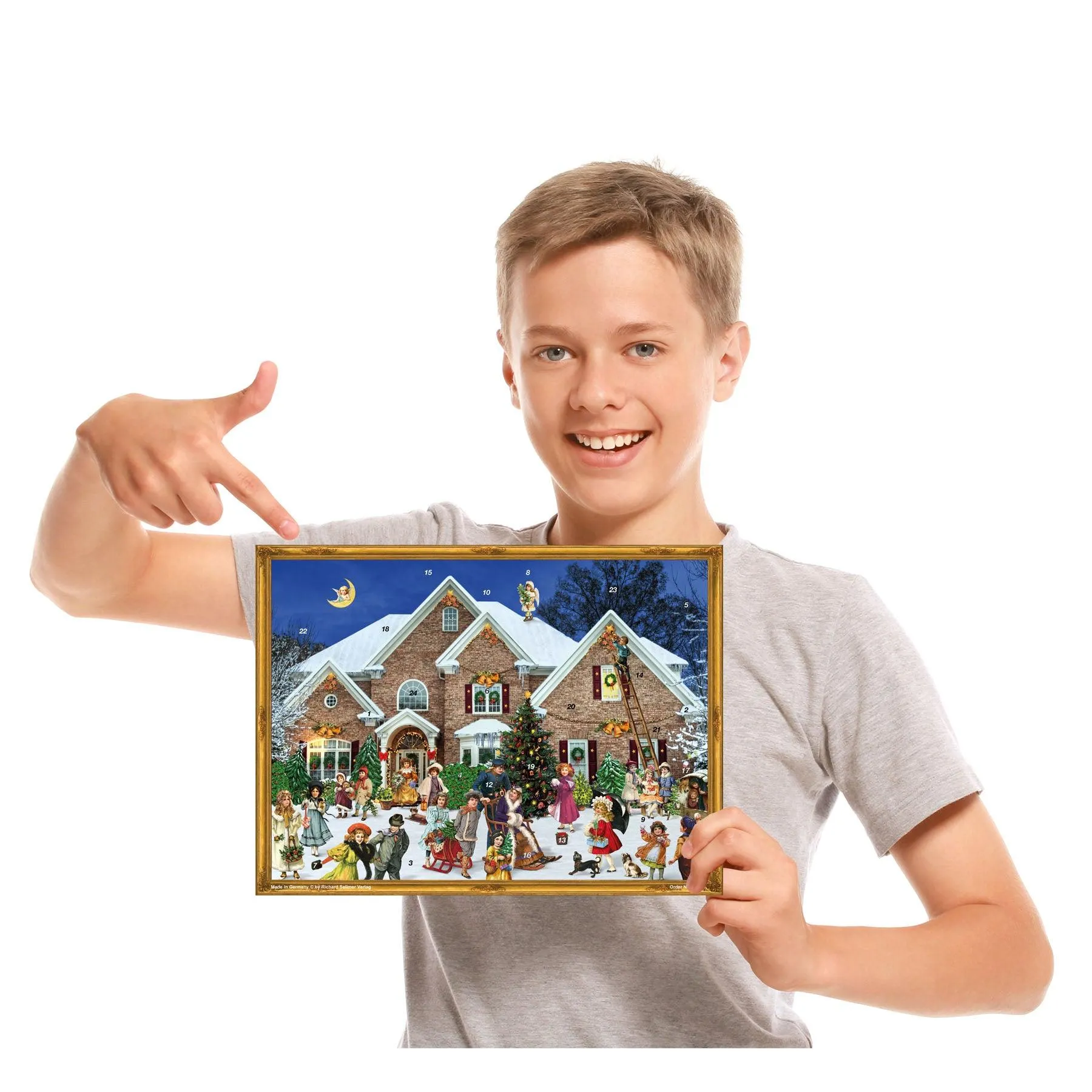 Advent calendar "Victorian house"