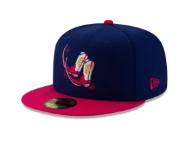 Amarillo Sod Poodles Pointy Botas Fitted New Era 59Fifty Copa de la Diversion