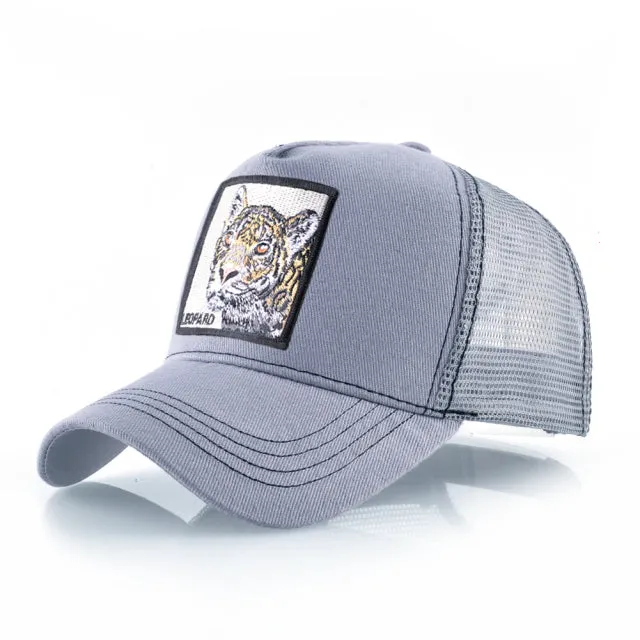 Animal Embroidered Baseball Snapback