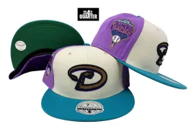 Arizona Diamondbacks Mitchell & Ness Fitted Homefield Coop Cap Hat Green UV