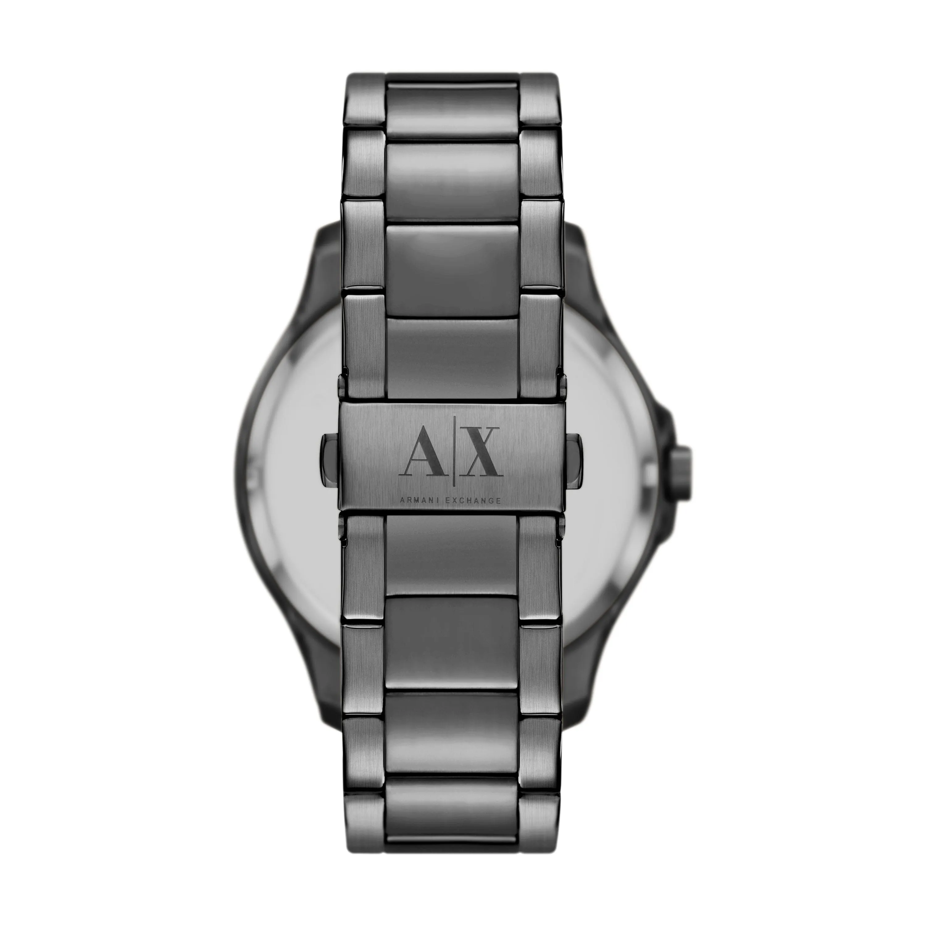 Armani Exchange Chronograph Gunmetal Stainless Steel Watch AX2454