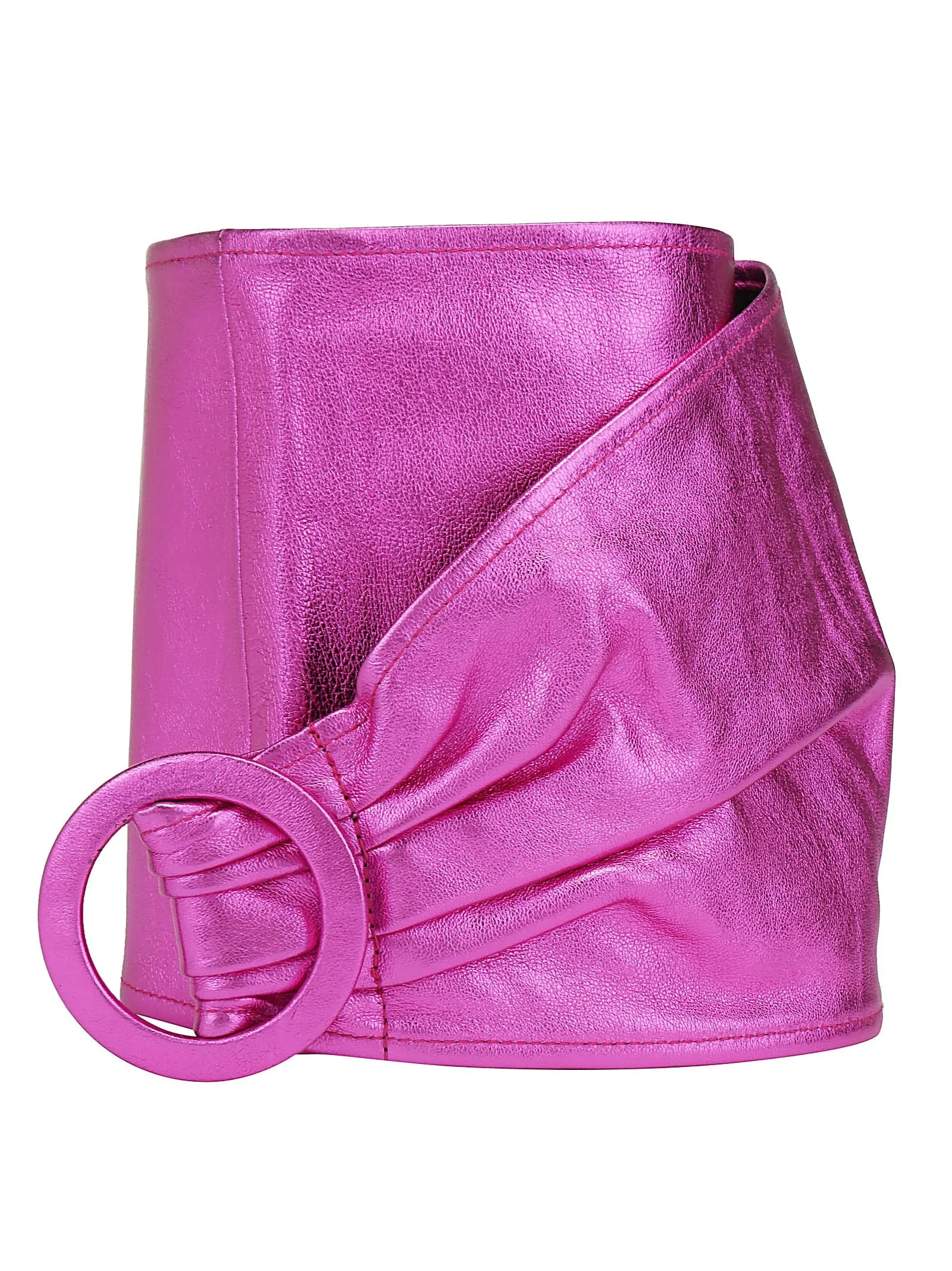 Attico Metallic Buckle Fastening Waist Belt