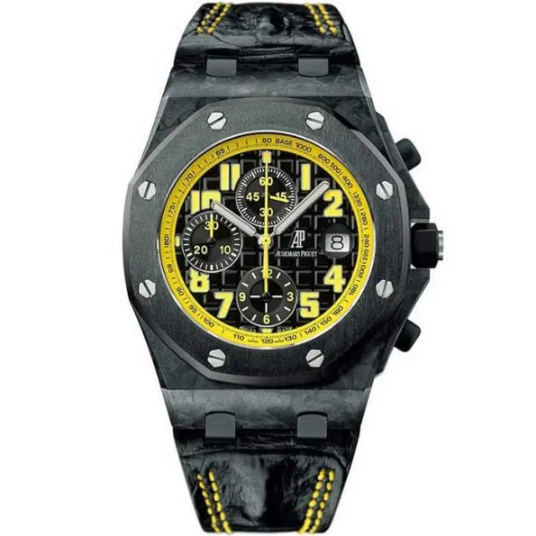 Audemars Piguet Royal Oak Offshore Chronograph Bumble Bee Carbon Man's Watch
