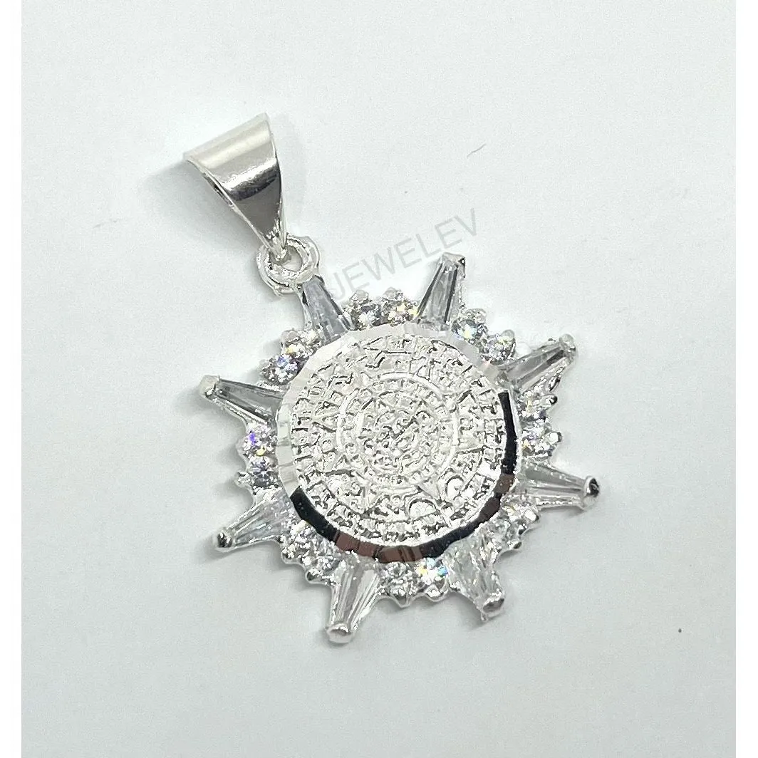 Aztec Calendar Pendant