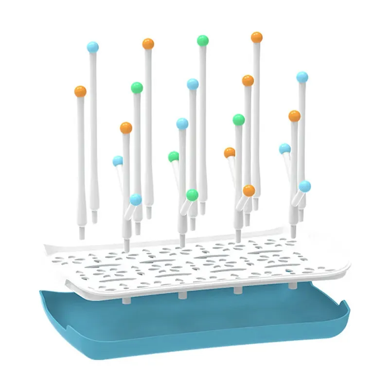 Baby bottle Drying Rack - Blue