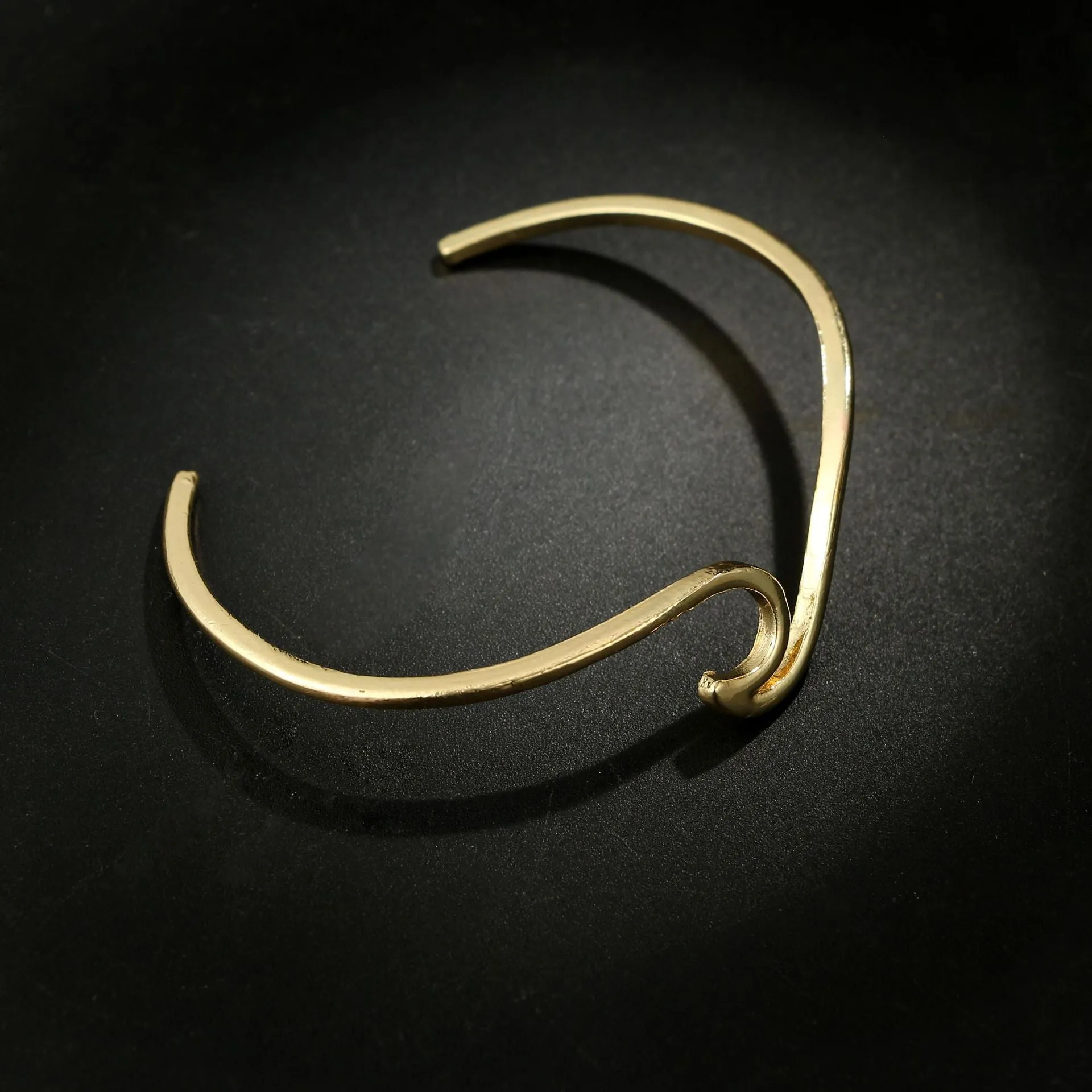 Beach Seaside Metal Sea Wave Wave  Bracelet