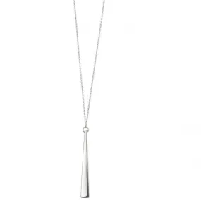 Beginnings Sterling Silver Tapered Bar Necklaces N4331