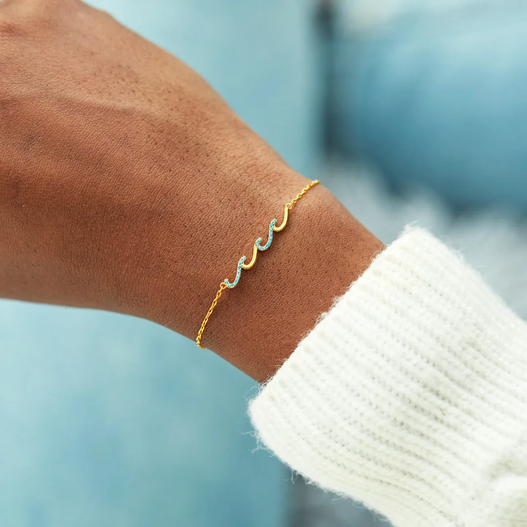 Best B♥︎tches Triple Wave Friendship Bracelet