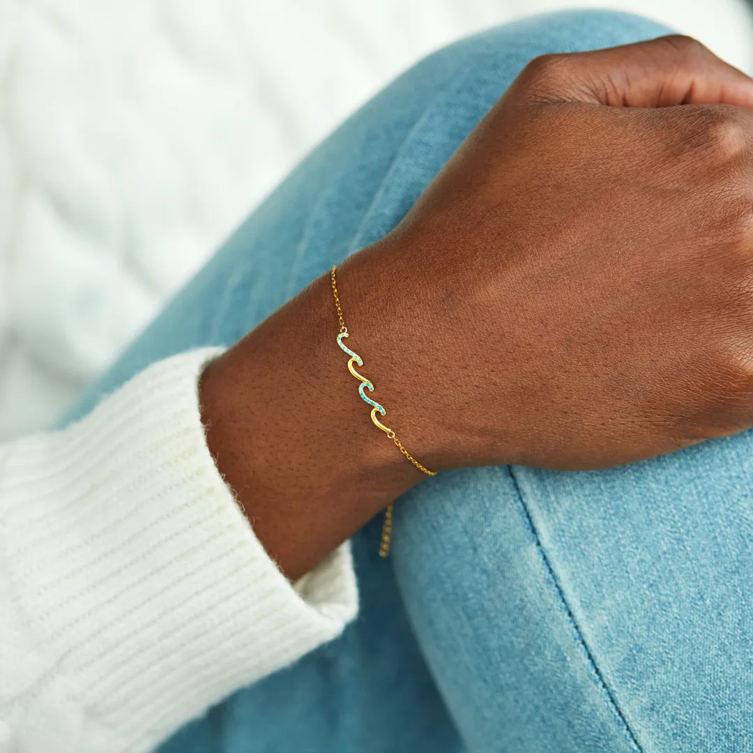 Best B♥︎tches Triple Wave Friendship Bracelet