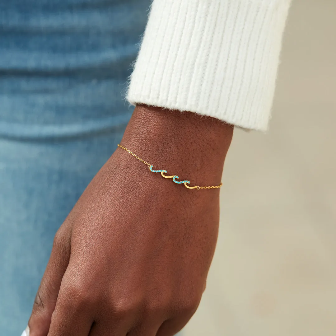 Best B♥︎tches Triple Wave Friendship Bracelet