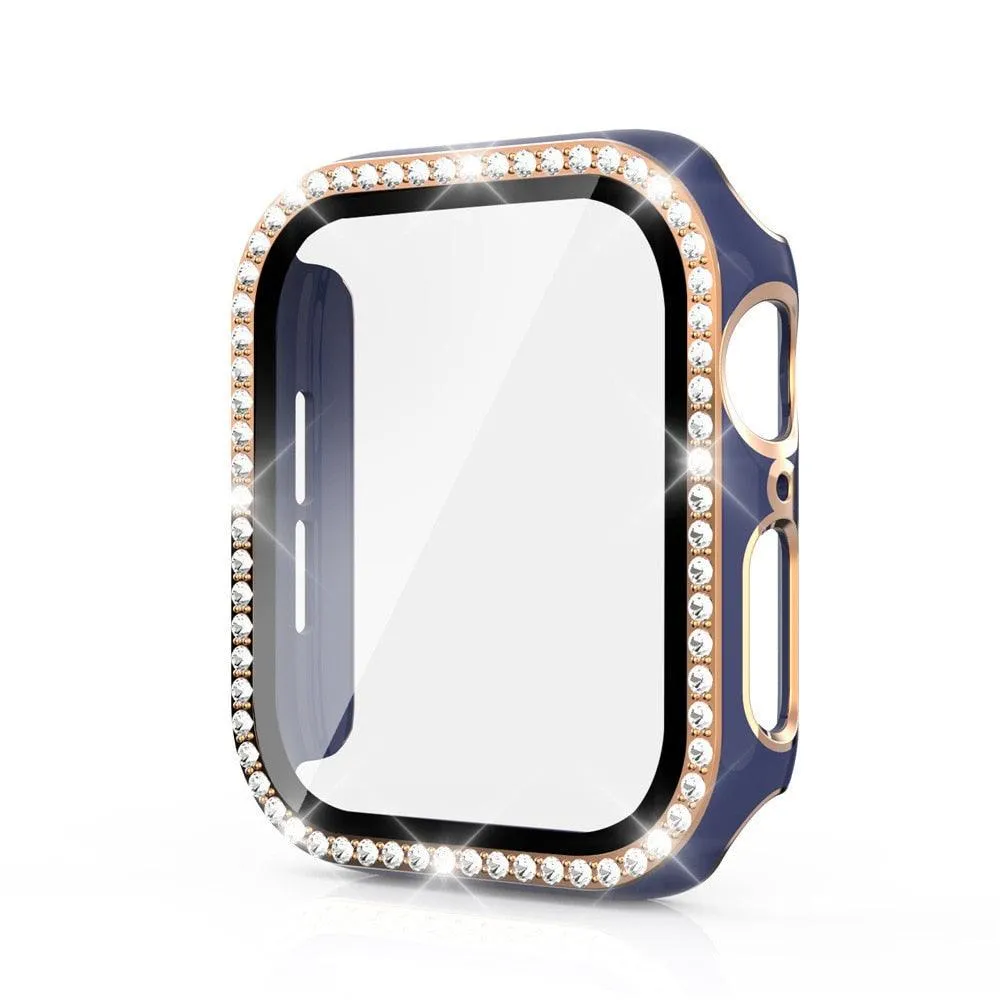 Bling Diamond Bumper Case For Apple Watch Series 7 3 8 5 6 SE 45/41/40/44/42/38mm