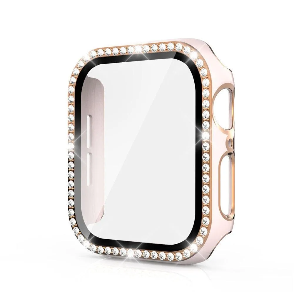 Bling Diamond Bumper Case For Apple Watch Series 7 3 8 5 6 SE 45/41/40/44/42/38mm