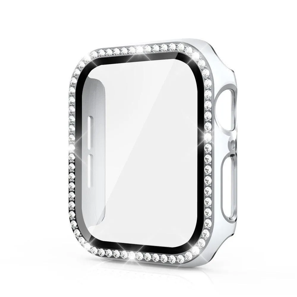 Bling Diamond Bumper Case For Apple Watch Series 7 3 8 5 6 SE 45/41/40/44/42/38mm