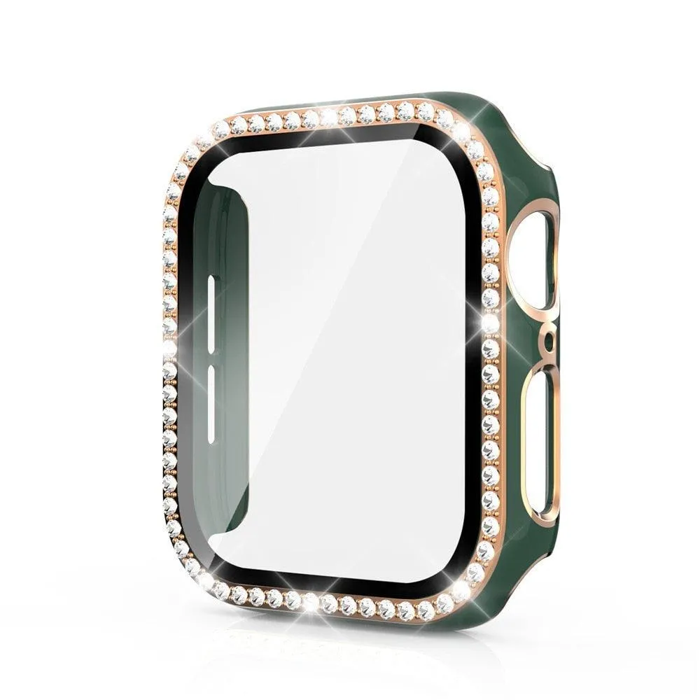 Bling Diamond Bumper Case For Apple Watch Series 7 3 8 5 6 SE 45/41/40/44/42/38mm