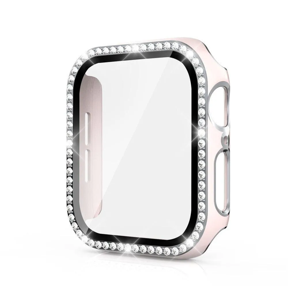 Bling Diamond Bumper Case For Apple Watch Series 7 3 8 5 6 SE 45/41/40/44/42/38mm