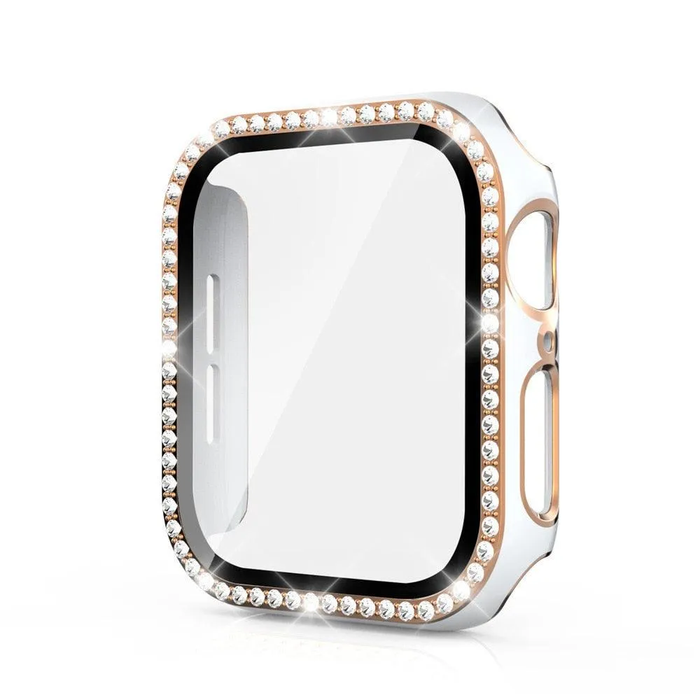 Bling Diamond Bumper Case For Apple Watch Series 7 3 8 5 6 SE 45/41/40/44/42/38mm