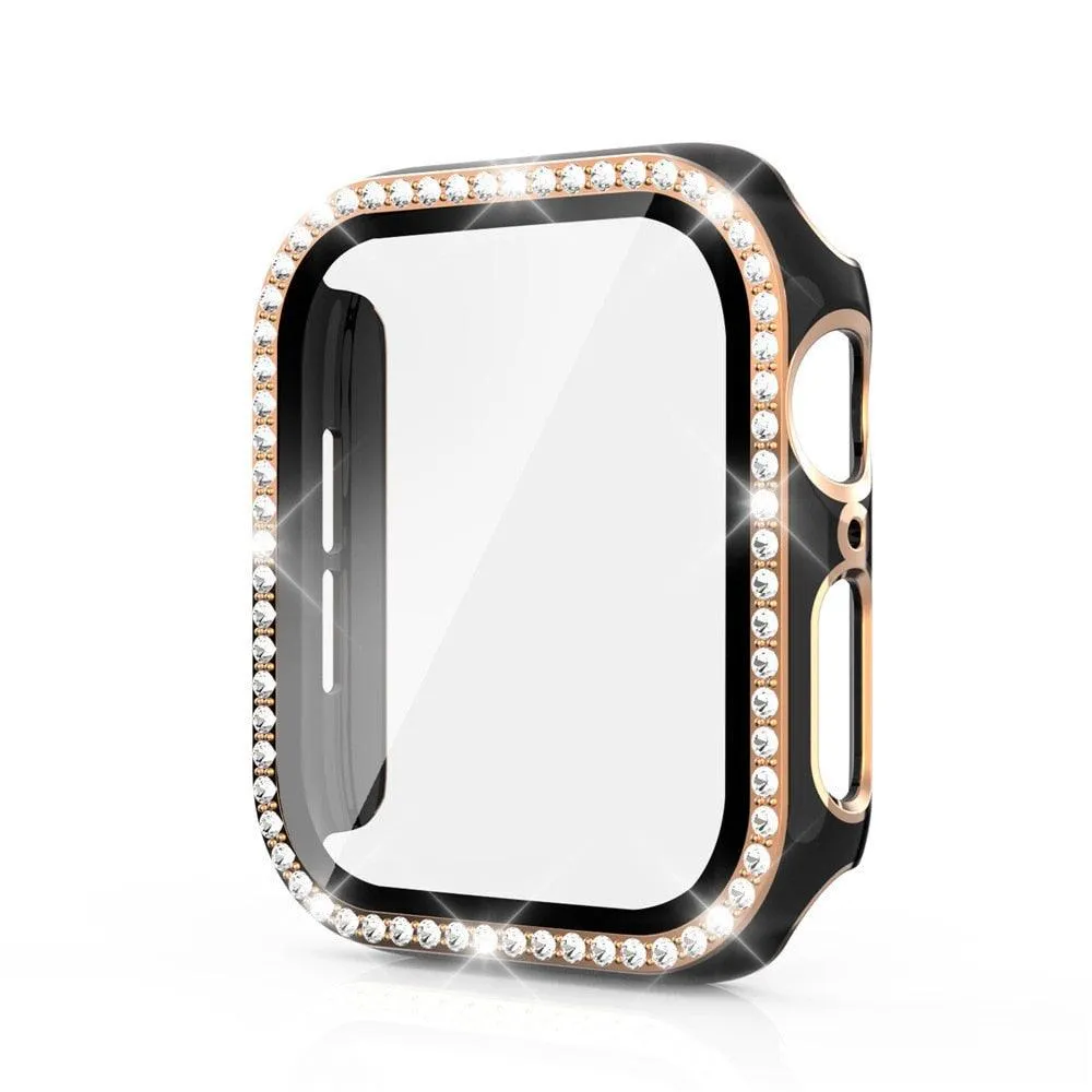 Bling Diamond Bumper Case For Apple Watch Series 7 3 8 5 6 SE 45/41/40/44/42/38mm