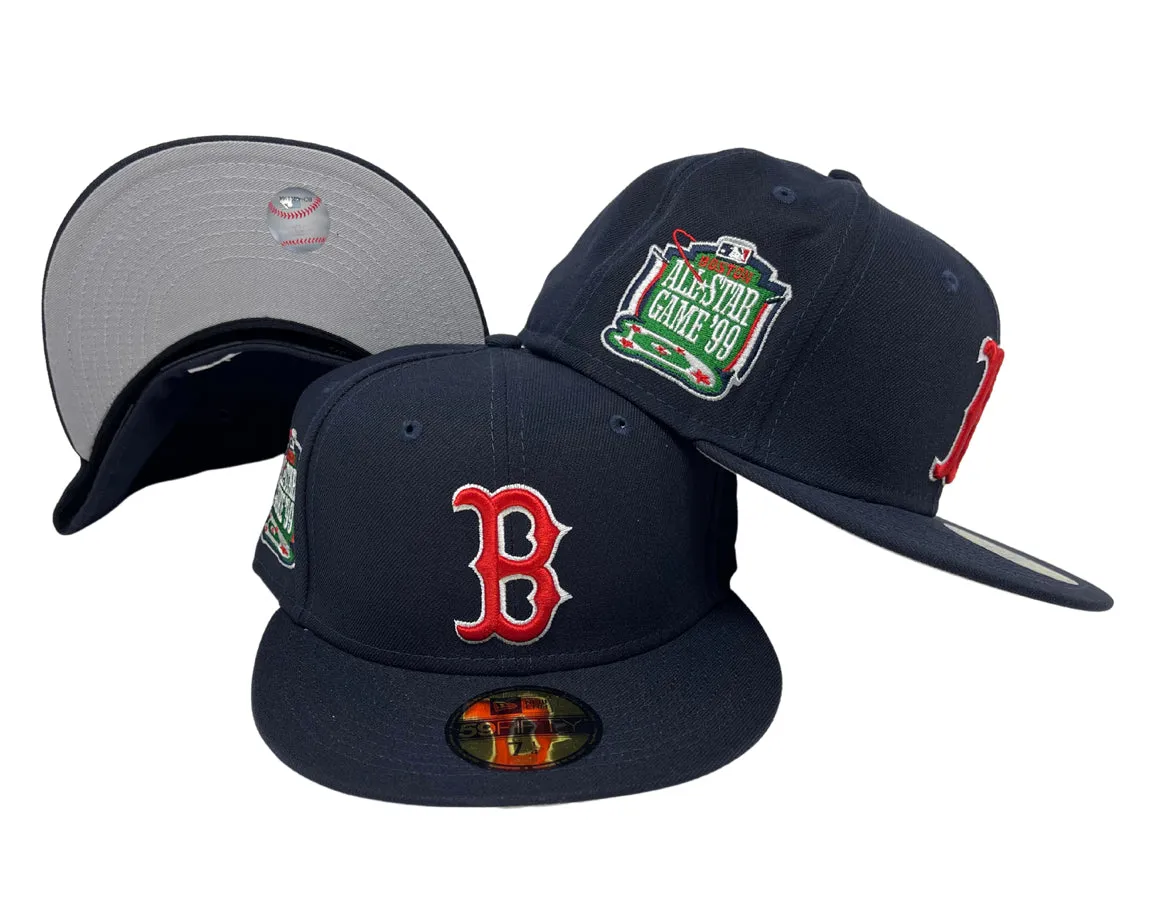 Boston Red Sox Fitted New Era 59FIFTY 1999 All Star Game Cap Hat Navy