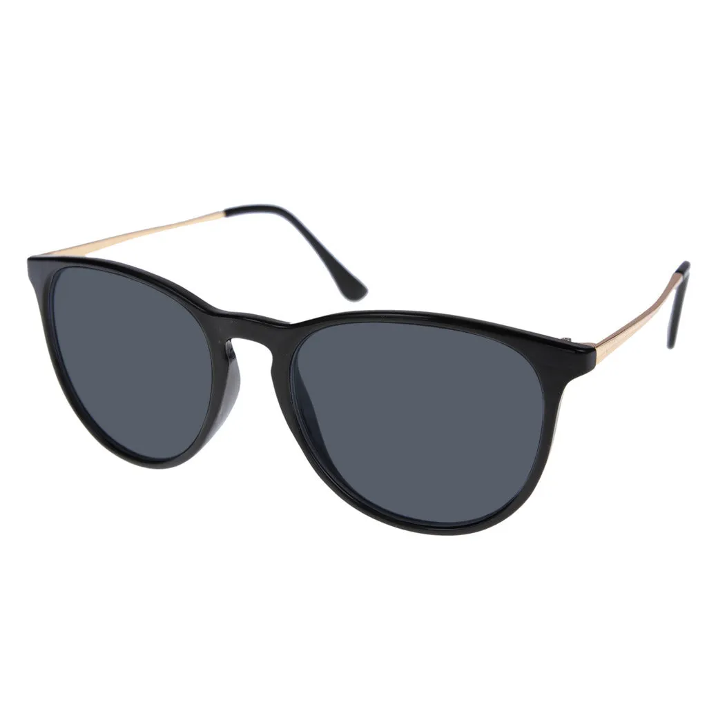 Brandon Oversize Tinted Grey Distance Glasses