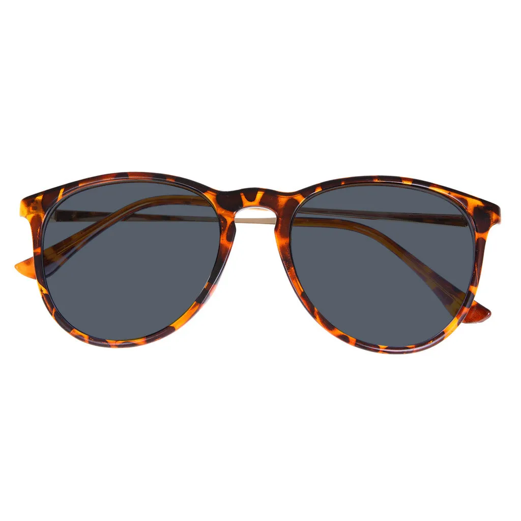 Brandon Oversize Tinted Grey Distance Glasses