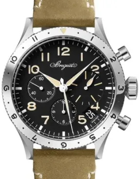 Breguet Type XX - XXI - XXII Chronograph Stainless steel Man's Watch