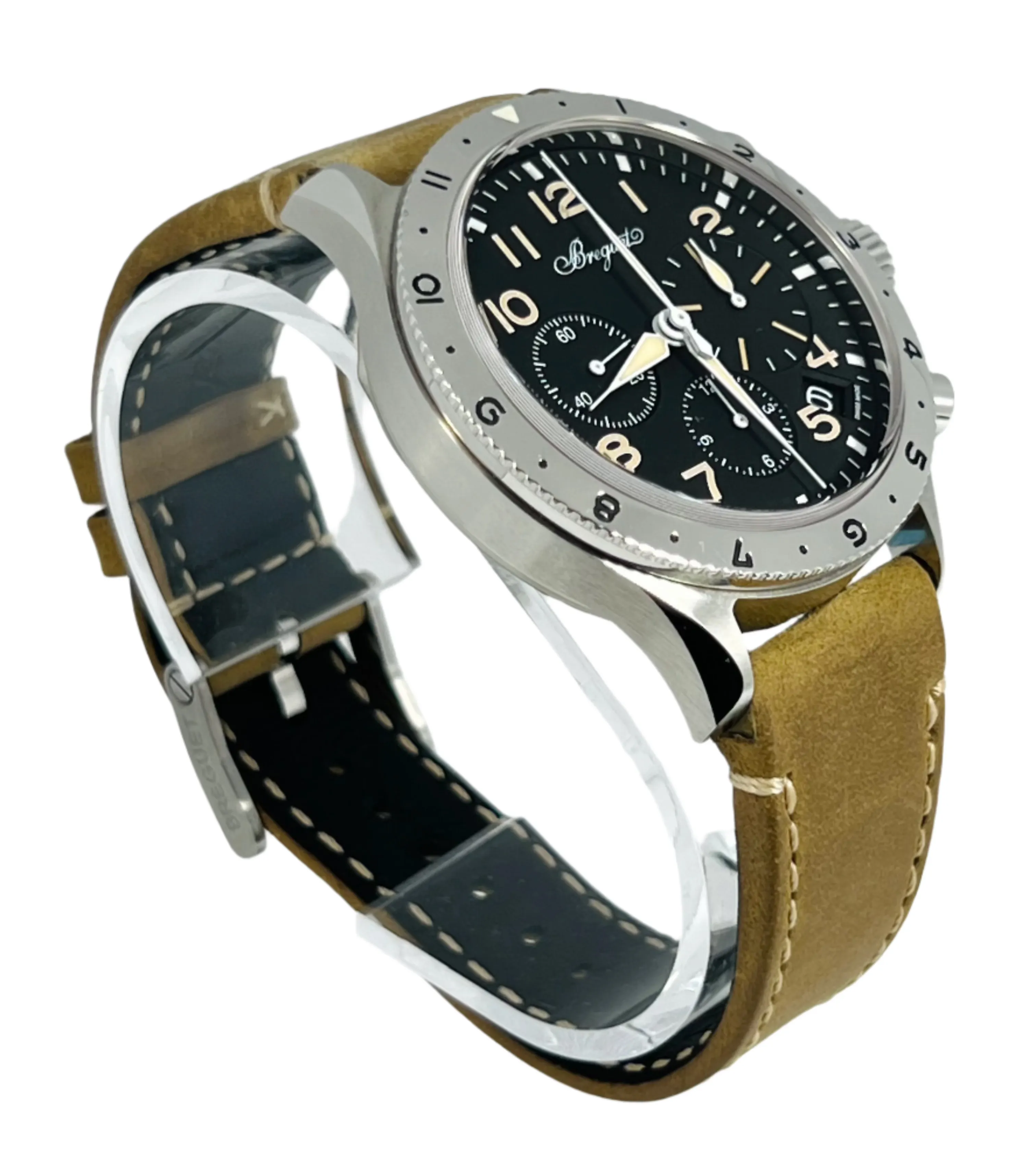 Breguet Type XX - XXI - XXII Chronograph Stainless steel Man's Watch