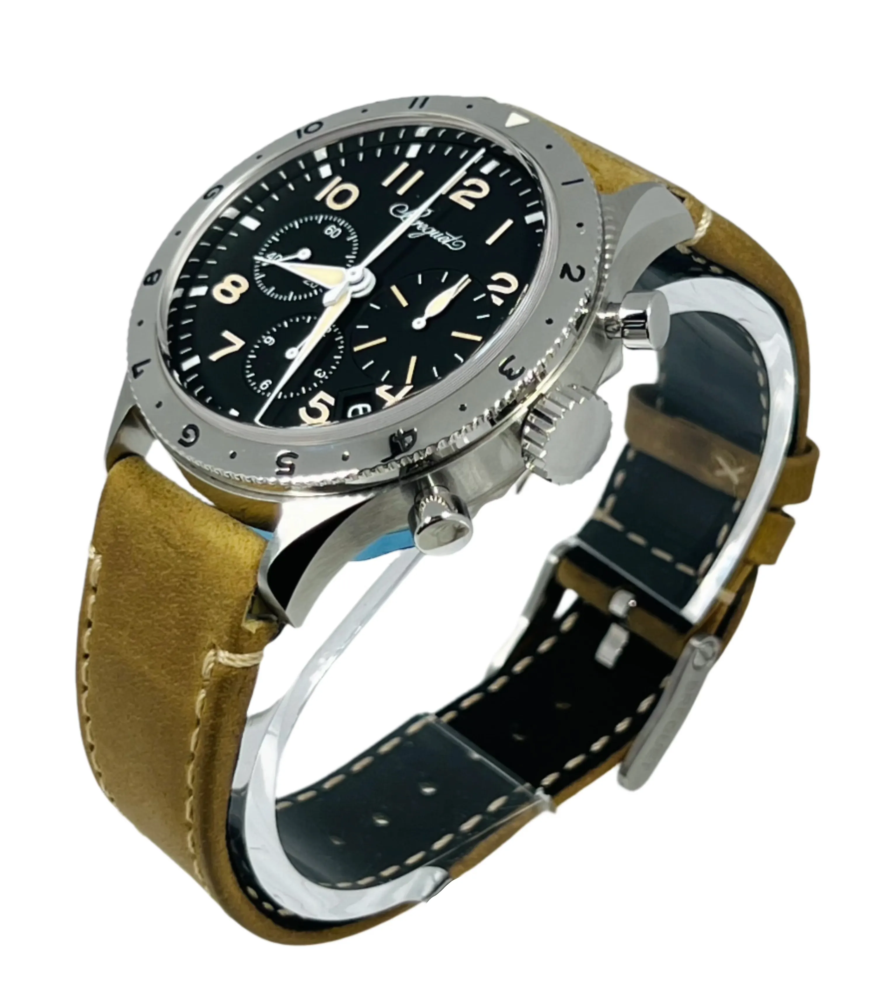 Breguet Type XX - XXI - XXII Chronograph Stainless steel Man's Watch